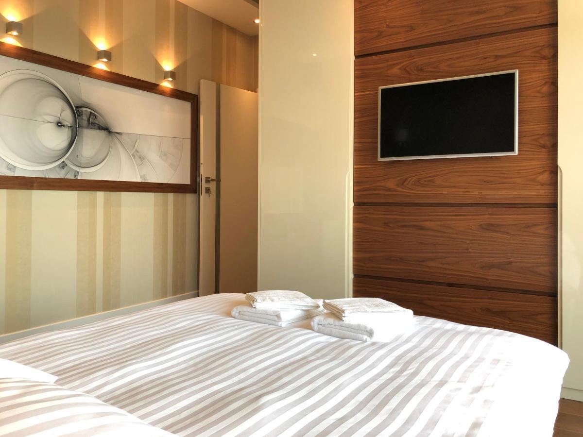 Pierwsza sypialnia — Apartament Neptun Park