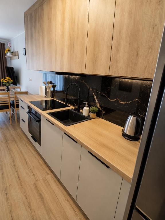 Aneks kuchenny — Sunflower Apartment Portovo